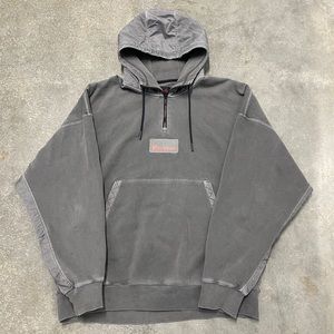 Nike Jordan 23 Engineered Hoodie Men XL Half Zip Gray